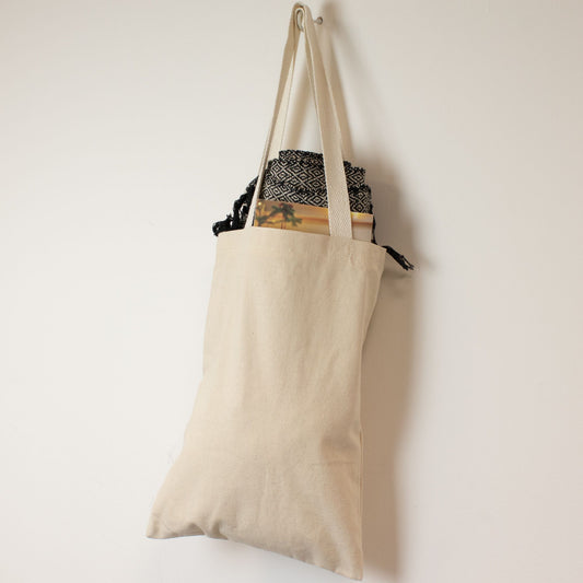 Sac tote — Toni uni, coton naturel