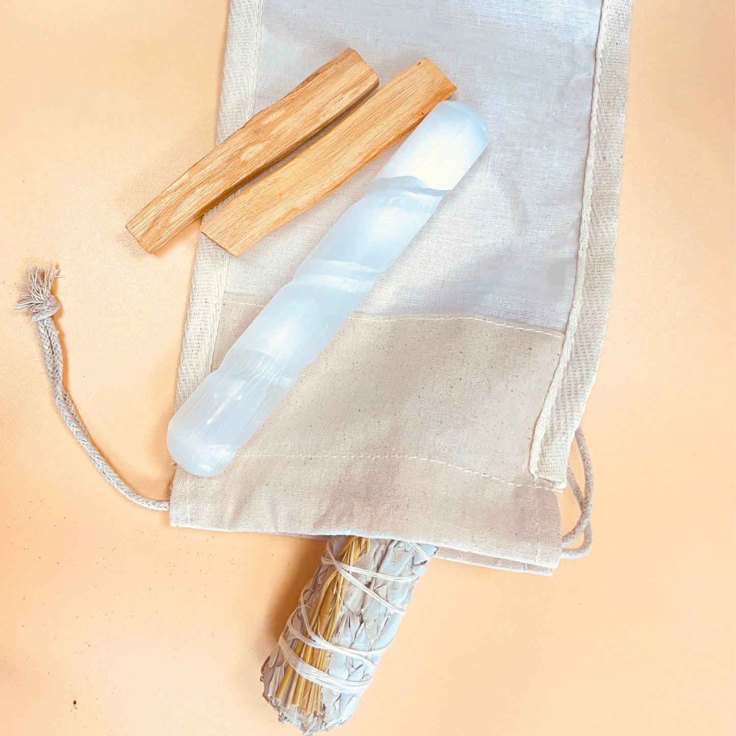 Coffret senteurs — Palo Santo, sauge & sélénite — vue 5