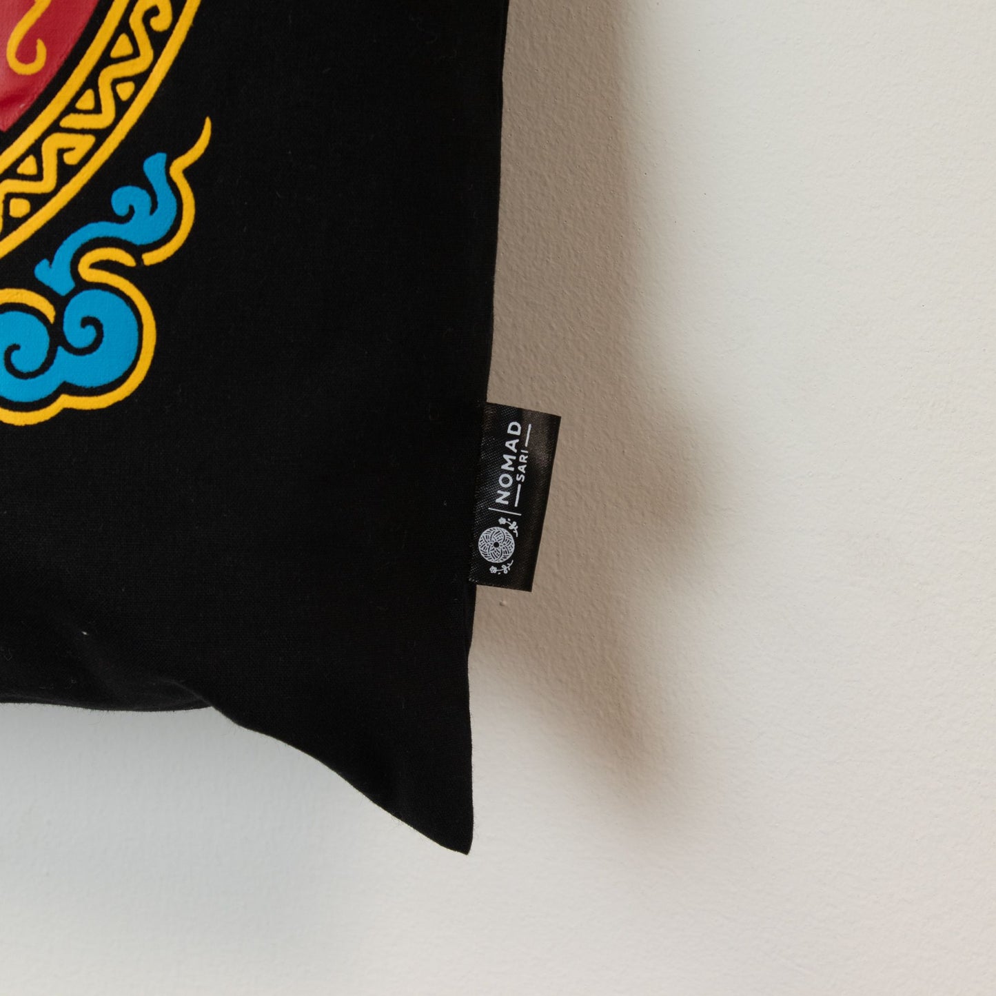 Sac tote — Soleil du zodiaque, coton noir