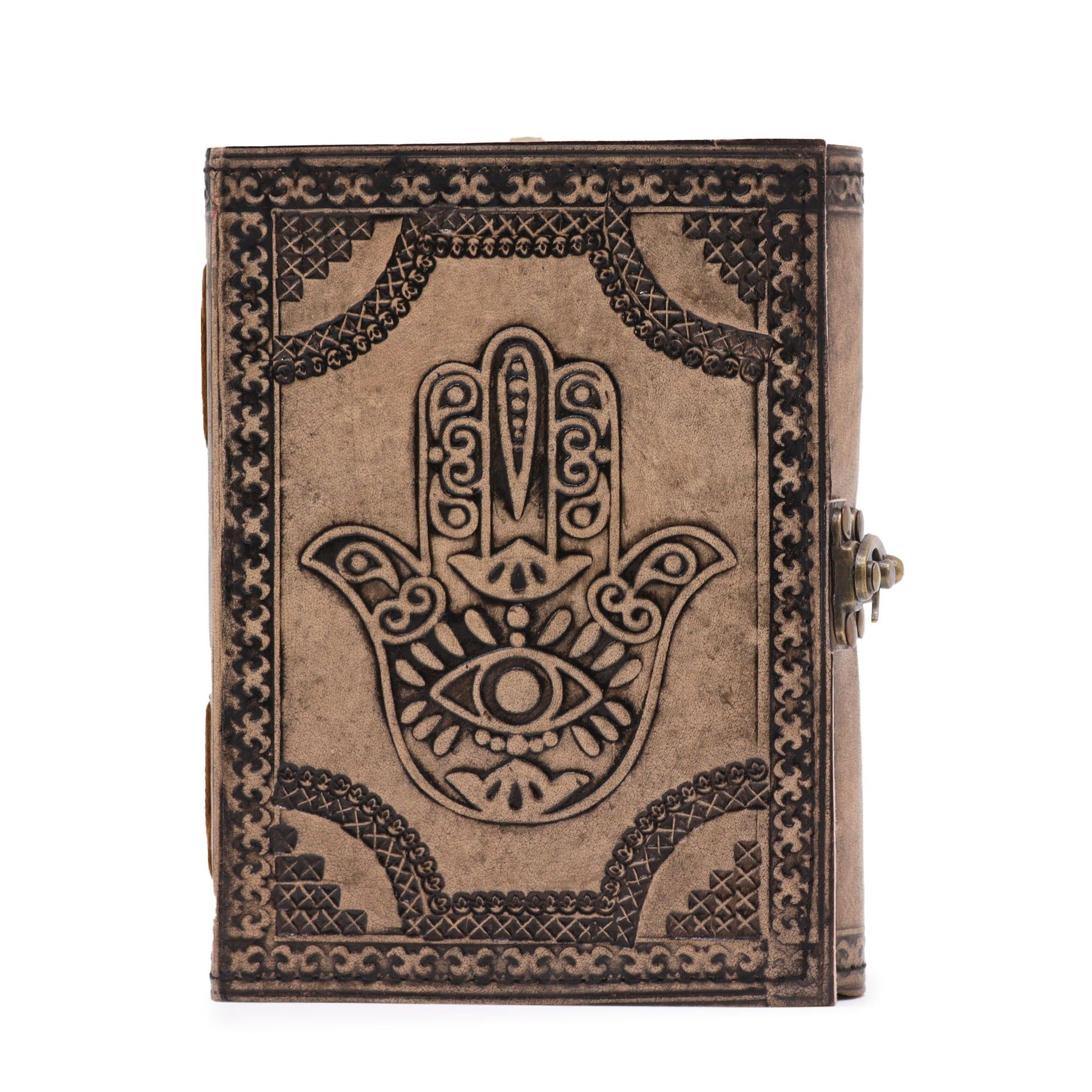 Carnet en cuir — Main de Fatma vintage — vue 3