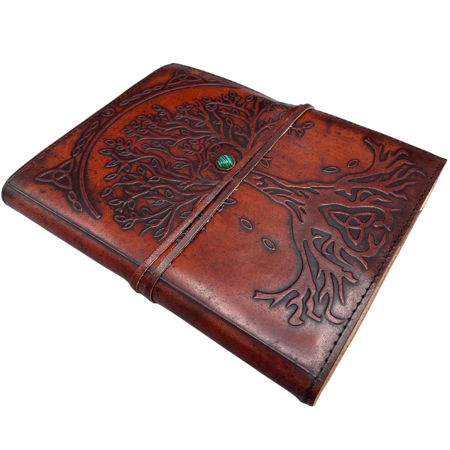 Carnet en cuir — Arbre de vie, 20 × 16 cm — vue 3
