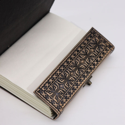 Carnet en cuir — Bouddha vintage