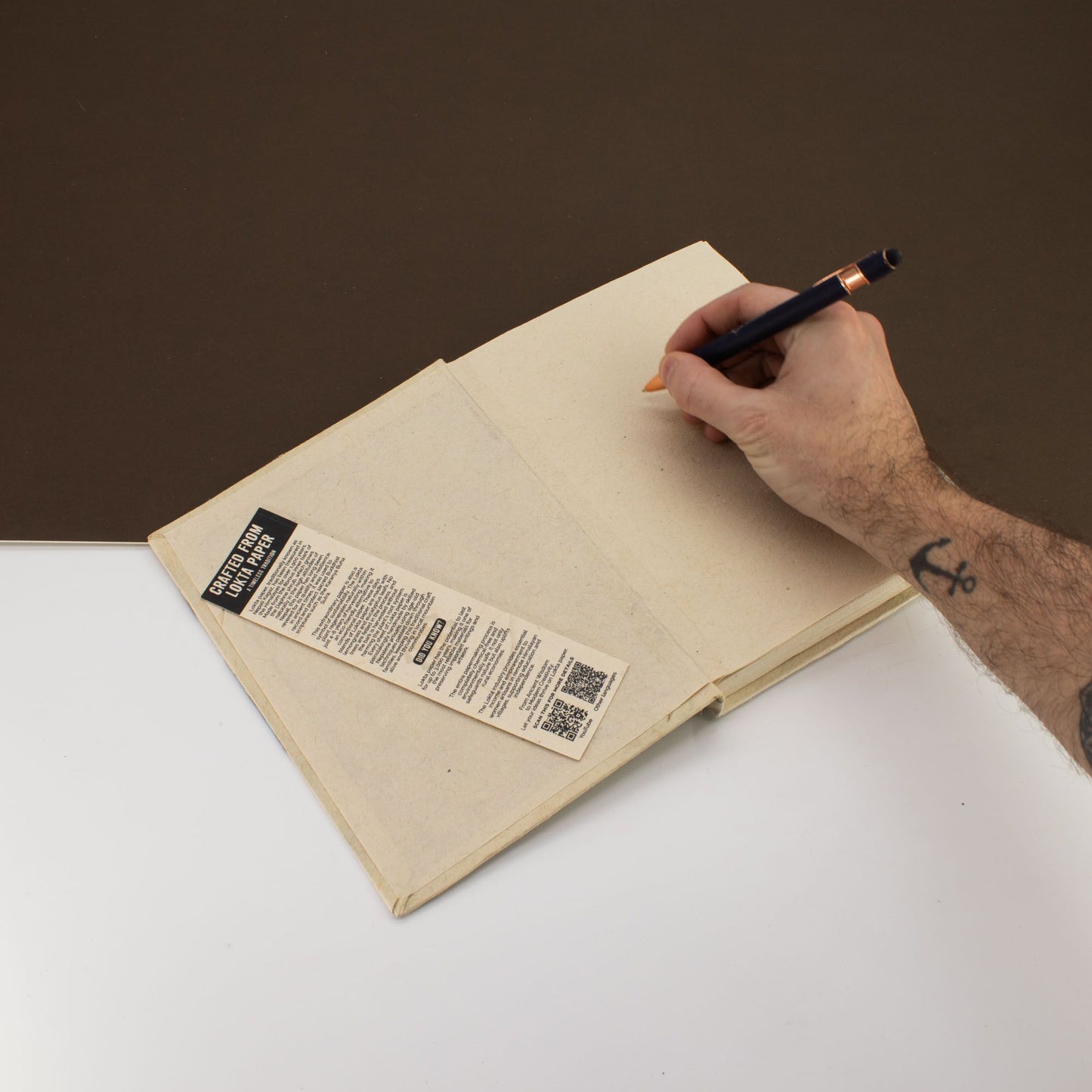 Carnet en papier lokta — Votre potentiel, 21 × 15 cm — vue 2